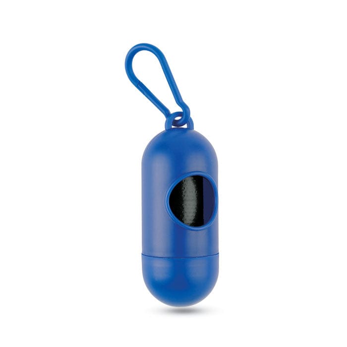Porta sacchetti (10) blu - personalizzabile con logo