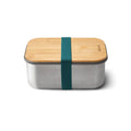 Porta sandwhich grande Black+Blum in acciaio azzurro - personalizzabile con logo