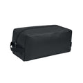 Porta scarpe in 600D RPET Nero - personalizzabile con logo