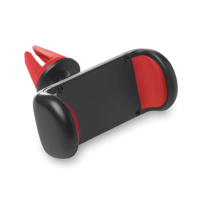 Porta telefono da auto rosso - personalizzabile con logo