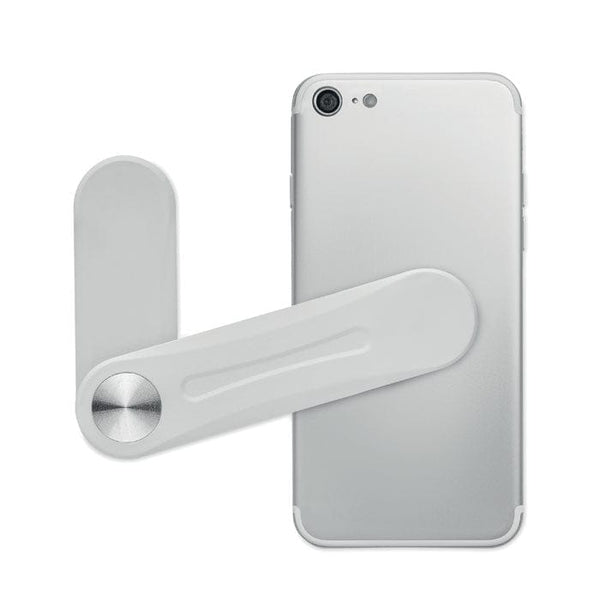 Porta telefono magnetico grigio - personalizzabile con logo