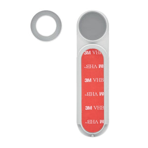 Porta telefono magnetico grigio - personalizzabile con logo