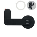 Porta telefono magnetico Nero - personalizzabile con logo