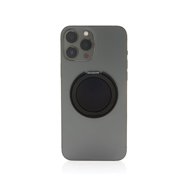 Porta telefono magnetico Terra Magnetic RCS grigio - personalizzabile con logo