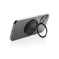 Porta telefono magnetico Terra Magnetic RCS grigio - personalizzabile con logo