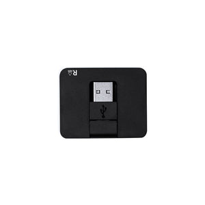 Porta USB Baycen nero - personalizzabile con logo