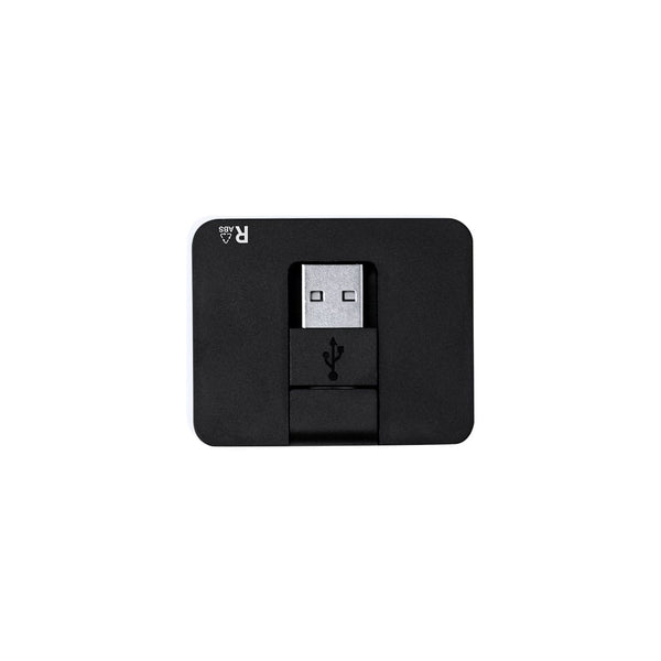 Porta USB Baycen nero - personalizzabile con logo