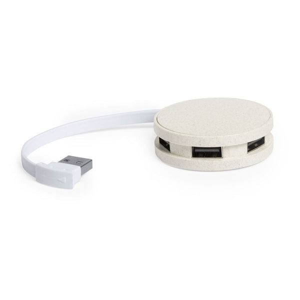 Porta USB Brunox beige - personalizzabile con logo