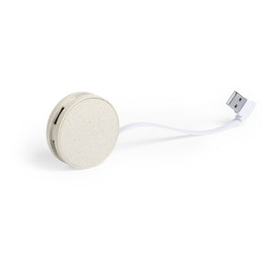 Porta USB Brunox beige - personalizzabile con logo