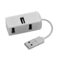 Porta USB Geby bianco - personalizzabile con logo