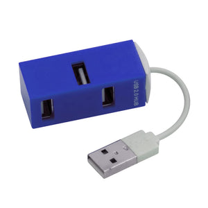 Porta USB Geby blu - personalizzabile con logo