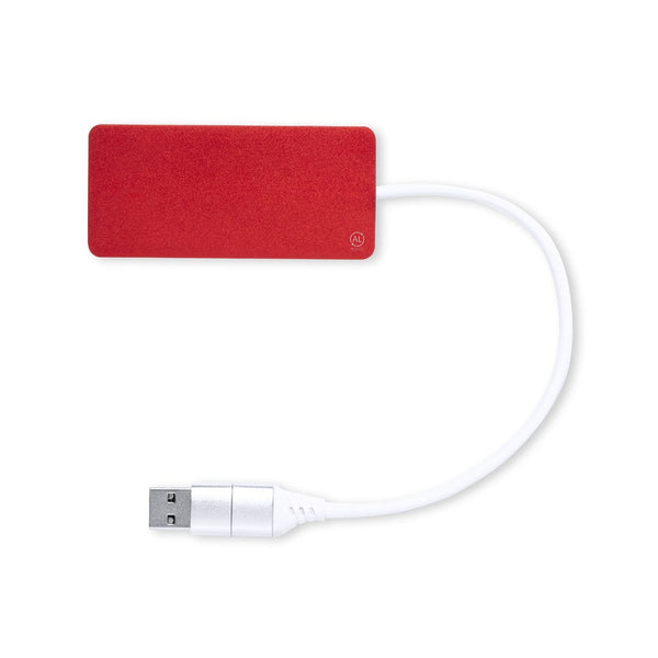 Porta USB Kalat rosso - personalizzabile con logo