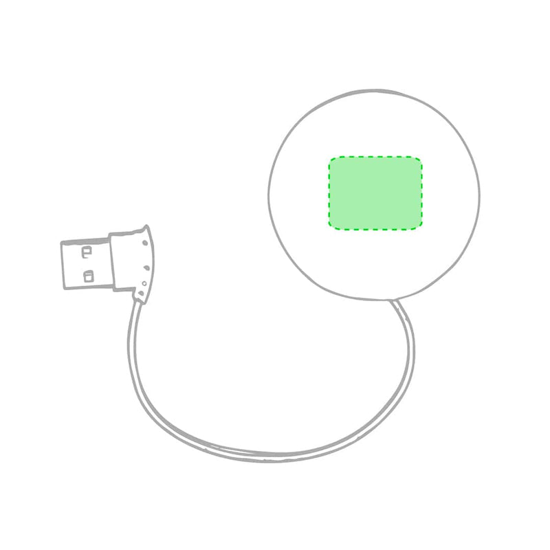 Porta USB Niyel - personalizzabile con logo