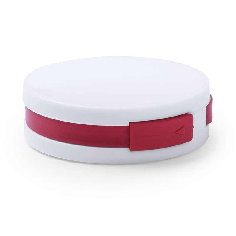 Porta USB Niyel rosso - personalizzabile con logo