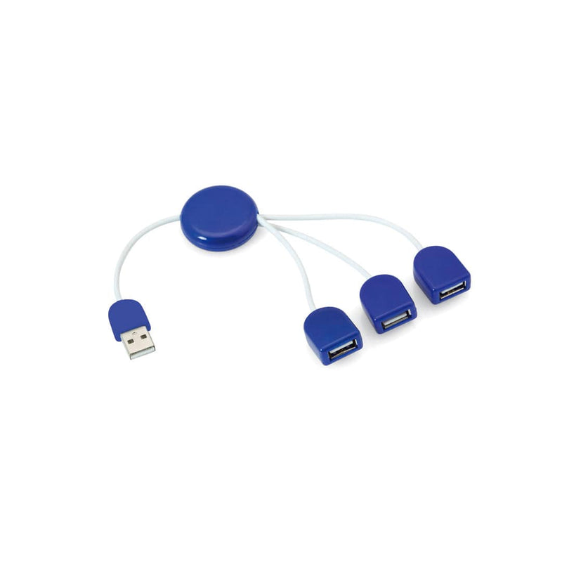 Porta USB Pod blu - personalizzabile con logo