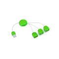 Porta USB Pod verde - personalizzabile con logo