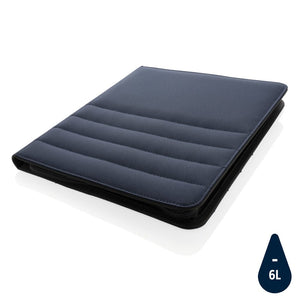 Portablocco A4 Impact AWARE ™ RPET blu navy - personalizzabile con logo