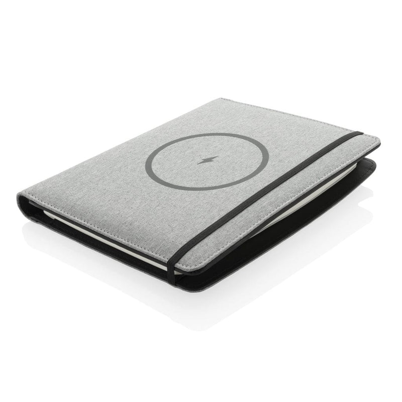 Portablocco A5 wireless 5W Air in rPET Colore: nero, grigio €55.57 - P774.051