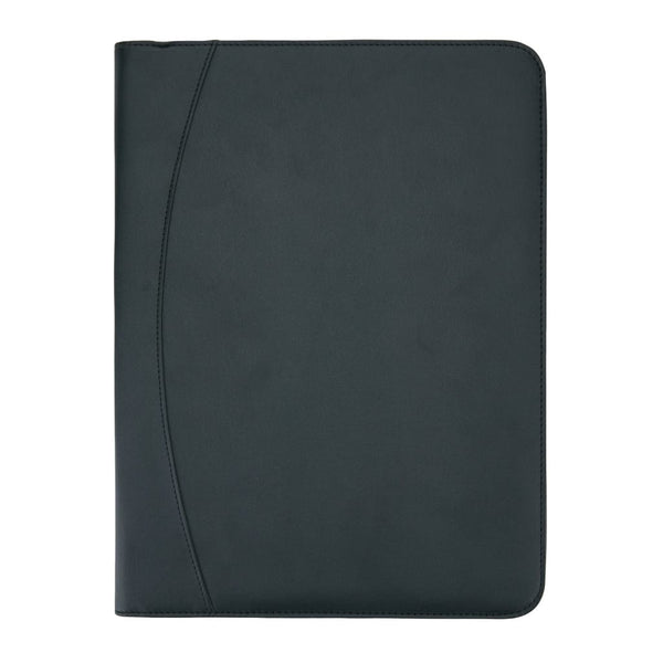 Portablocco tech  essenzial con cerniera nero - personalizzabile con logo
