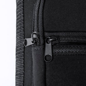 Portabottiglie Rafle nero - personalizzabile con logo