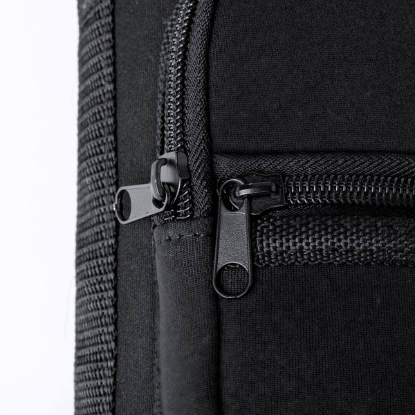 Portabottiglie Rafle nero - personalizzabile con logo