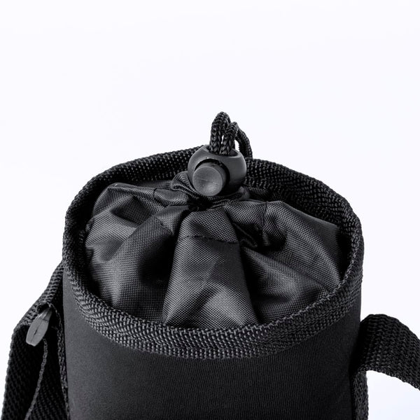 Portabottiglie Rafle nero - personalizzabile con logo