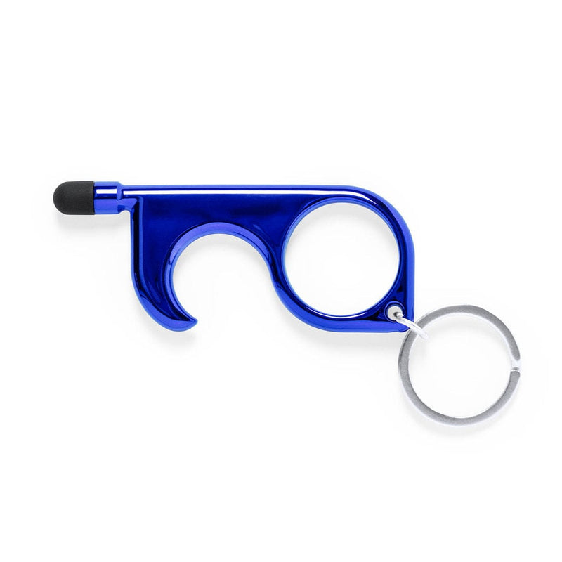 Portachiavi Anticontatto Cimak blu - personalizzabile con logo