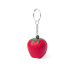 Portachiavi Antistress Fruty FRESA - personalizzabile con logo