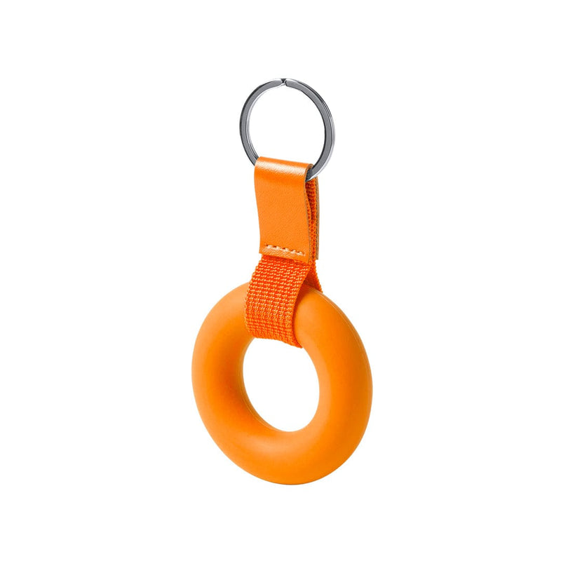 Portachiavi Antistress Mandery arancione - personalizzabile con logo