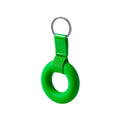 Portachiavi Antistress Mandery verde - personalizzabile con logo
