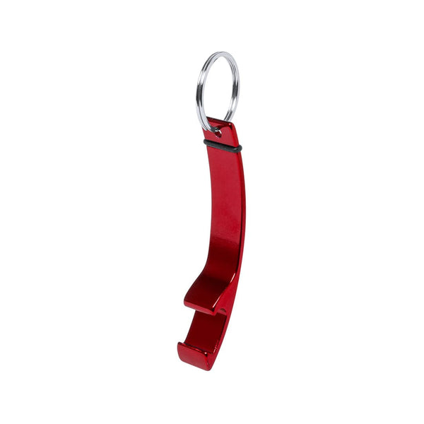 Portachiavi Apribottiglia Milter rosso - personalizzabile con logo