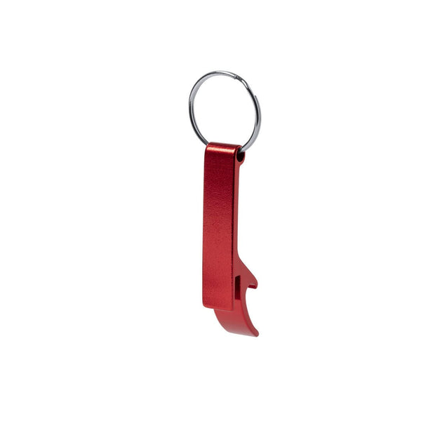 Portachiavi Apribottiglia Stiked rosso - personalizzabile con logo