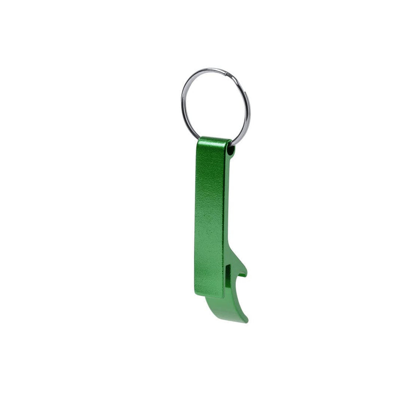 Portachiavi Apribottiglia Stiked verde - personalizzabile con logo