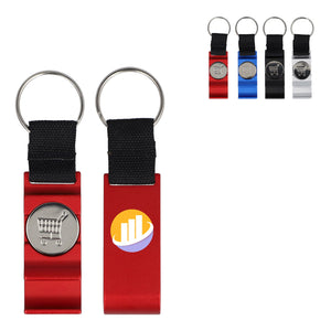 Portachiavi apribottiglie 3 in 1 - personalizzabile con logo