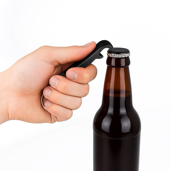 Portachiavi apribottiglie 3 in 1 - personalizzabile con logo