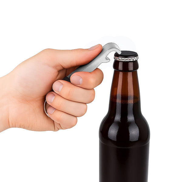 Portachiavi apribottiglie 3 in 1 - personalizzabile con logo