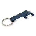 Portachiavi apribottiglie blu navy - personalizzabile con logo