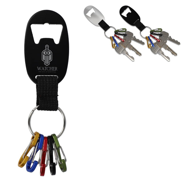 Portachiavi apribottiglie - personalizzabile con logo