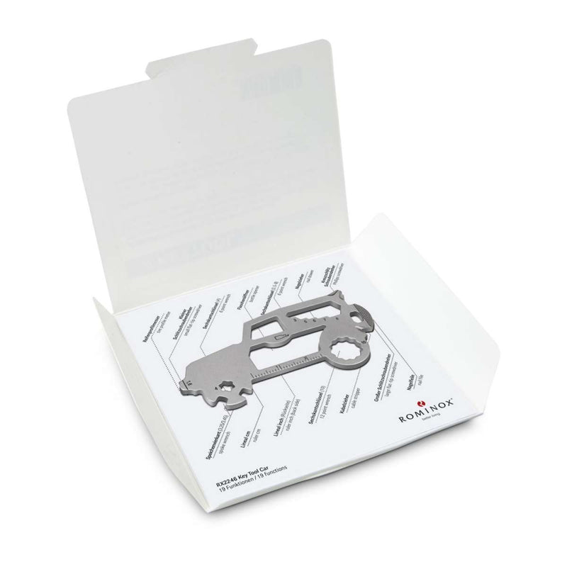 Portachiavi Auto multiuso Alluminio - personalizzabile con logo