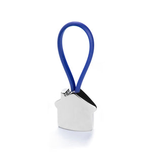 Portachiavi Bolky blu - personalizzabile con logo