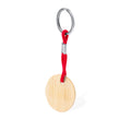 Portachiavi Cirbam rosso - personalizzabile con logo