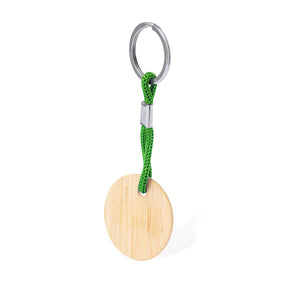 Portachiavi Cirbam verde - personalizzabile con logo