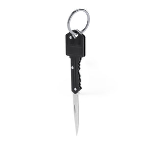 Portachiavi Coltellino Koburn nero - personalizzabile con logo