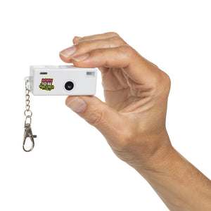 Portachiavi con fotocamera Cliq it RCS bianco - personalizzabile con logo