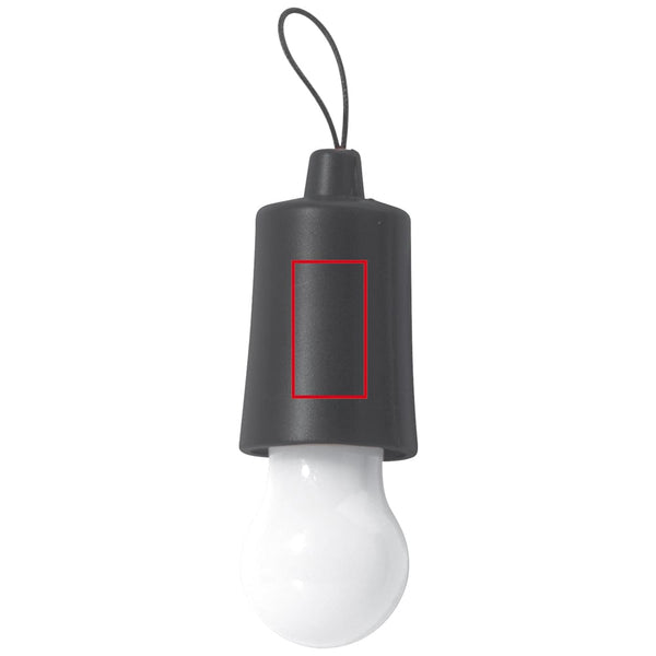 Portachiavi con lampadina - personalizzabile con logo