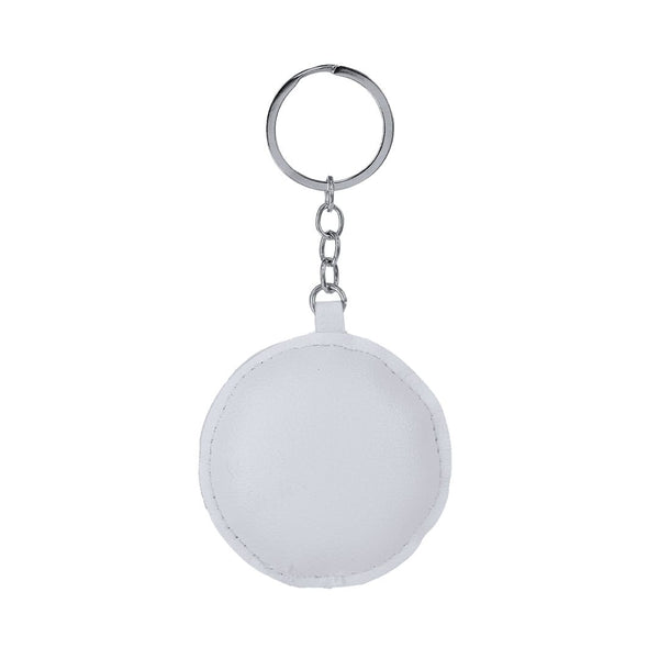 Portachiavi Concord bianco - personalizzabile con logo
