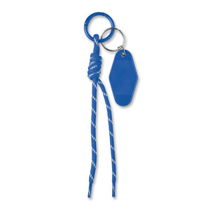 Portachiavi corda intrecciata Royal - personalizzabile con logo