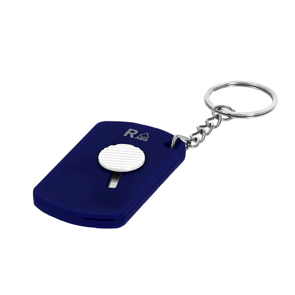 Portachiavi Cutter Darson blu - personalizzabile con logo