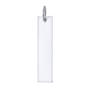 Portachiavi Dolan bianco - personalizzabile con logo