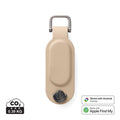 Portachiavi Finder Dual VINGA Baltimore RCS beige - personalizzabile con logo